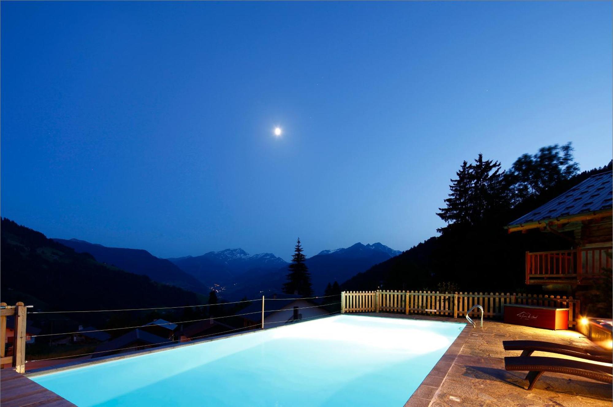 Hotel La Ferme Du Chozal, Chalet De Tradition Hauteluce Exterior foto